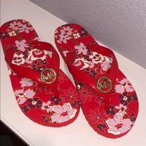 Michael Kors flip flops